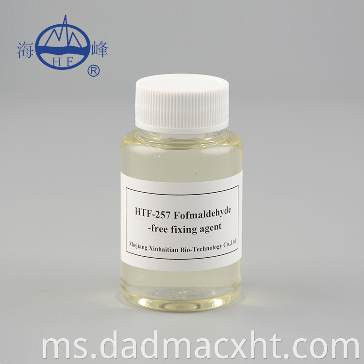 Formaldehyde-free fixing agent